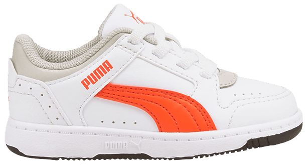 Puma Rebound Joy Low Infant White Cherry Tomato