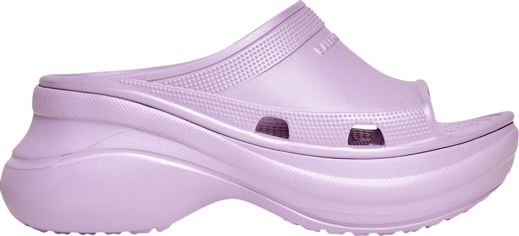 Crocs x Balenciaga Wmns Pool Slide Sandal 'Light Purple'