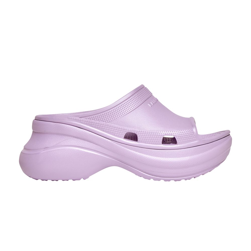 Crocs x Balenciaga Wmns Pool Slide Sandal 'Light Purple' | Women's Size 38