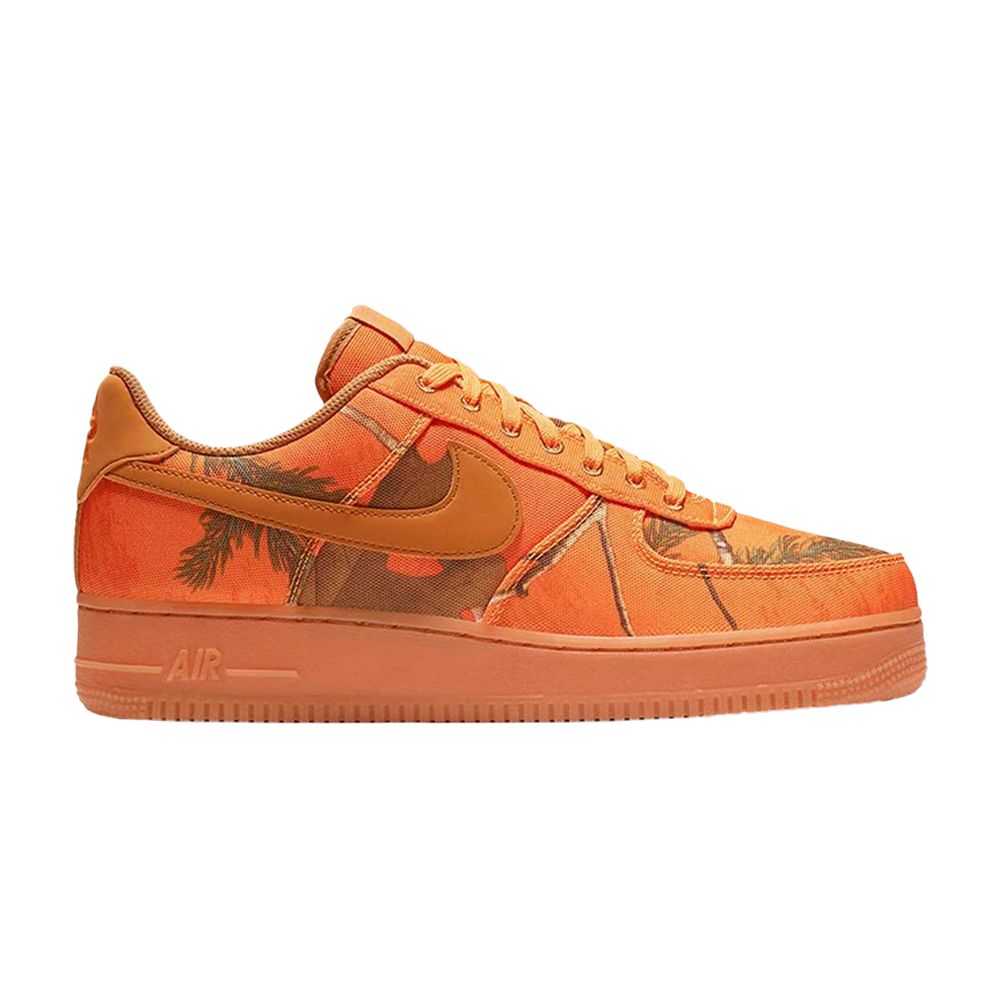 Pre-owned Nike Air Force 1 Lv8 3 Gs 'real Tree' | Orange | Kid's Size 5