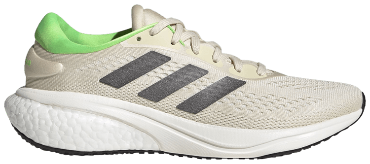 Adidas Wmns Supernova 2 Ecru Tint Solar Green