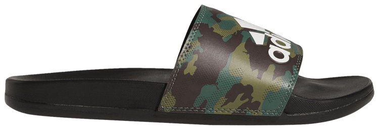 Adilette Comfort Slide Black Camo