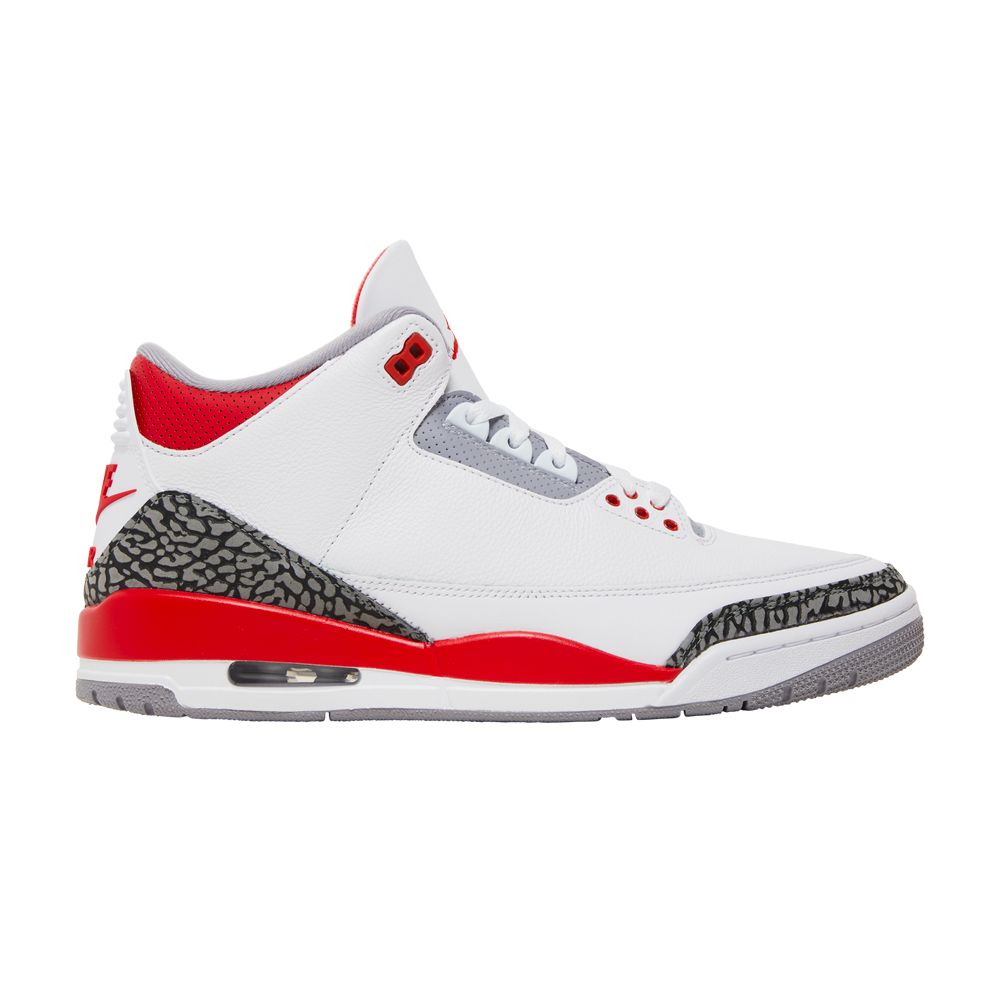 Air Jordan 3 Retro 'Fire Red' 2022 | White | Men's Size 5.5