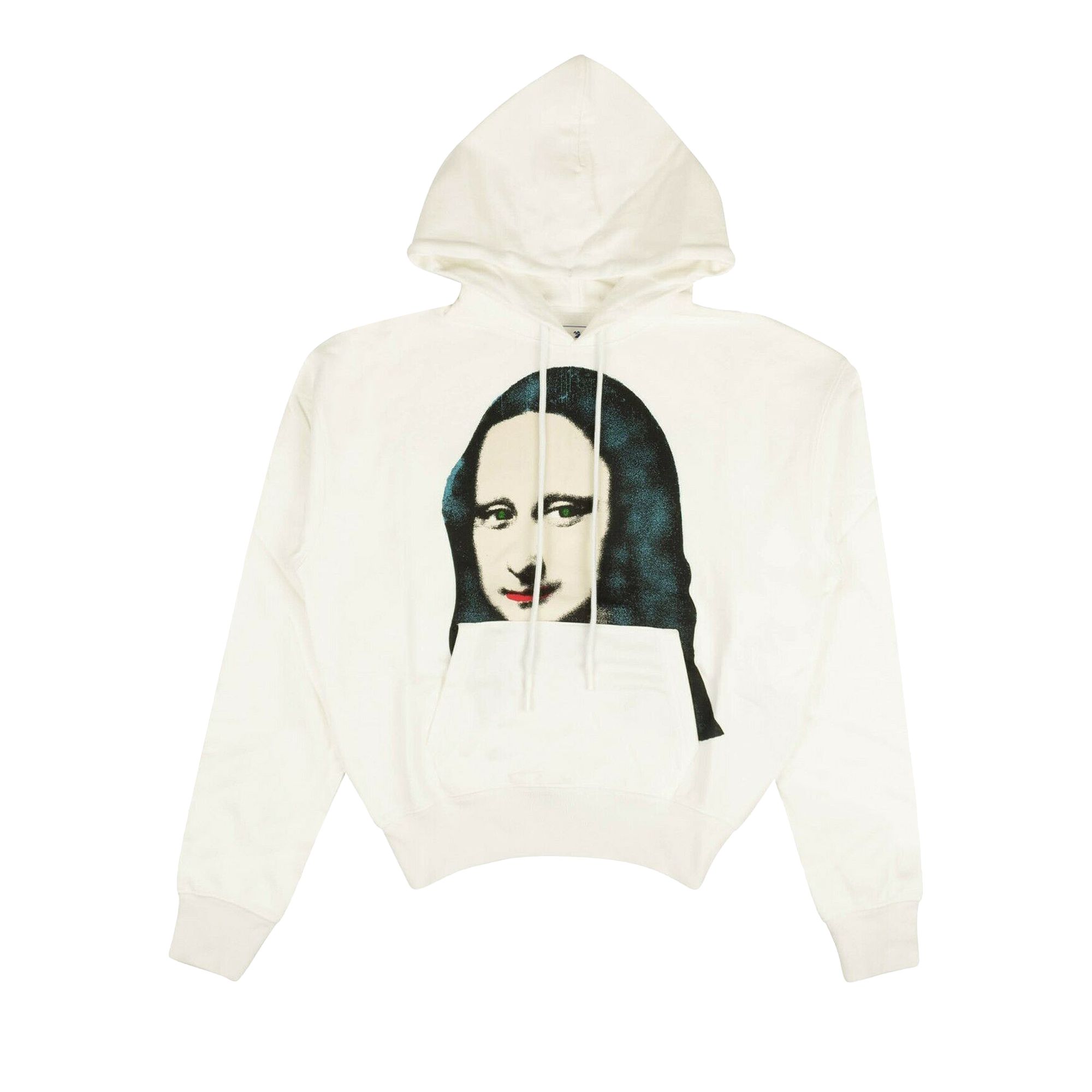Off-White Mona Lisa Oversized Hoodie 'White' | Men's Size XS
