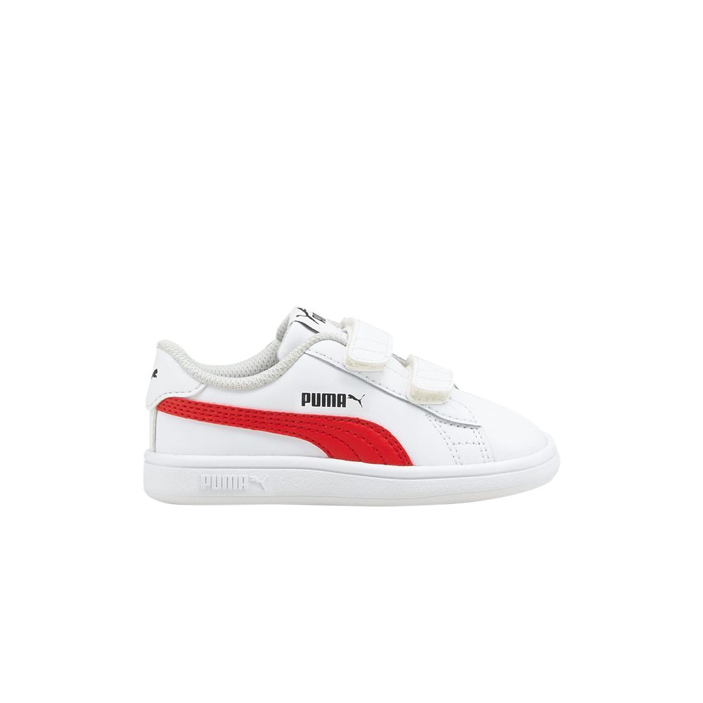 Puma Smash v2 Infant 'White High Risk Red' | Infant Size 4 - 365174-34