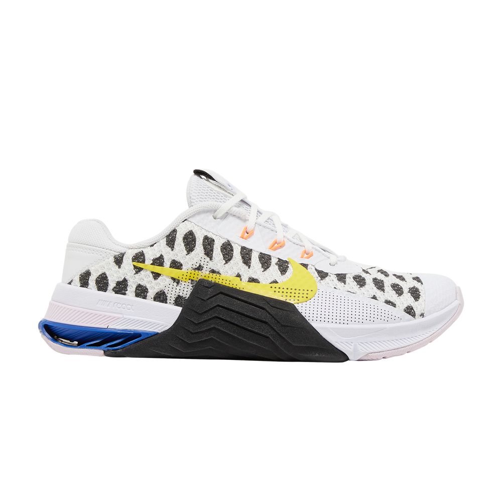 Nike Wmns Metcon 7 'Polka White Yellow Strike | Women's Size 8.5