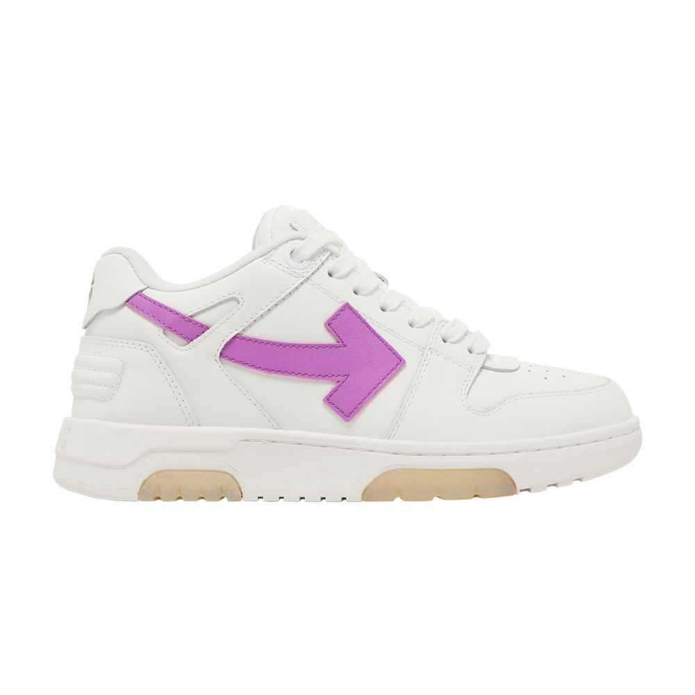 Pre-owned Off-white Wmns Out Of Office 'white Purple' | Women's Size 40