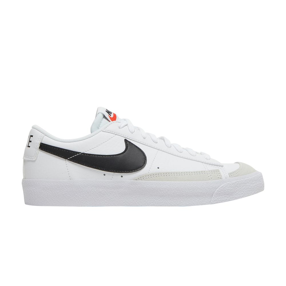 Pre-owned Nike Blazer Low '77 Gs 'white Black' | Kid's Size 5.5