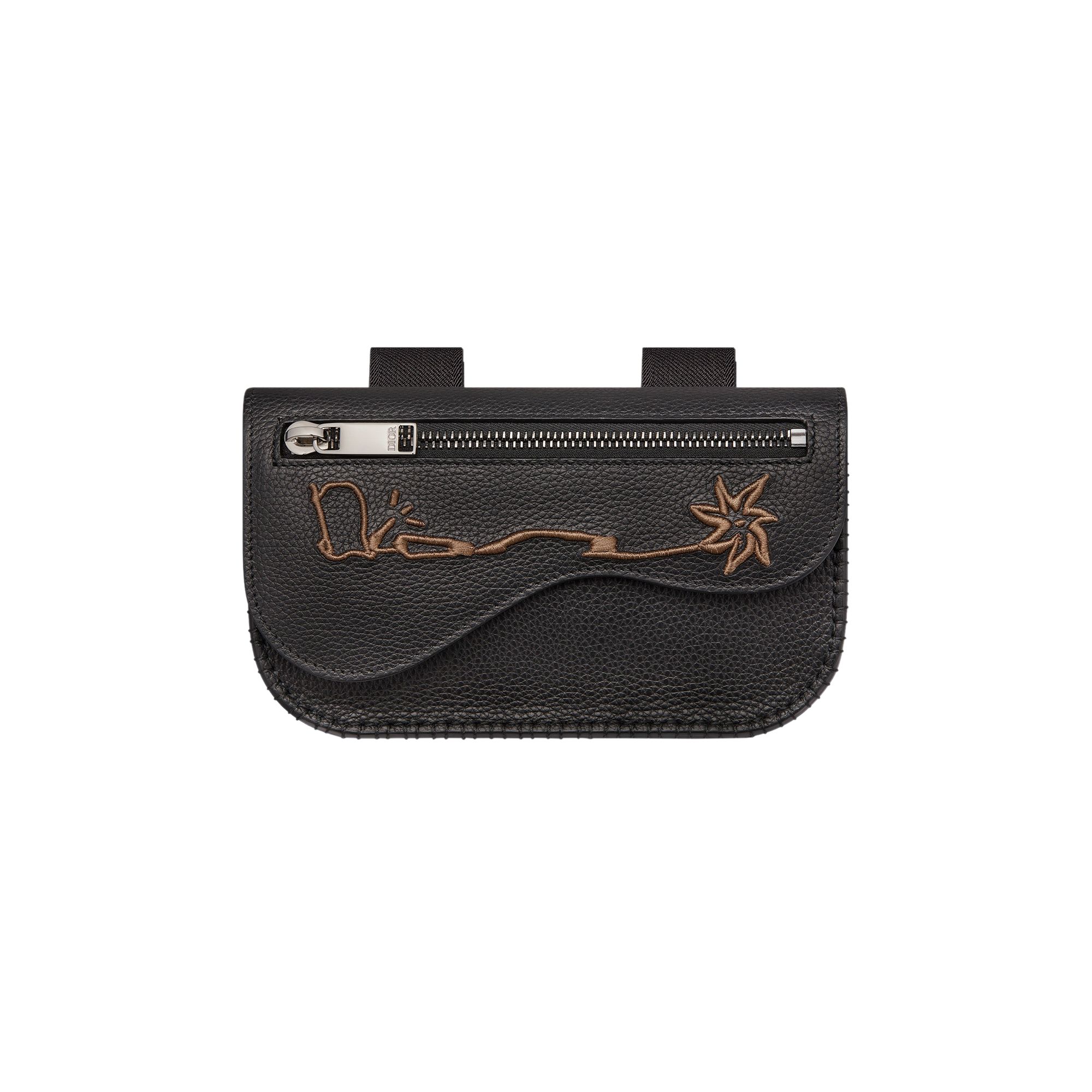 Pre-owned Dior X Cactus Jack Saddle Arm Pouch 'black' | Men's Size Onesize