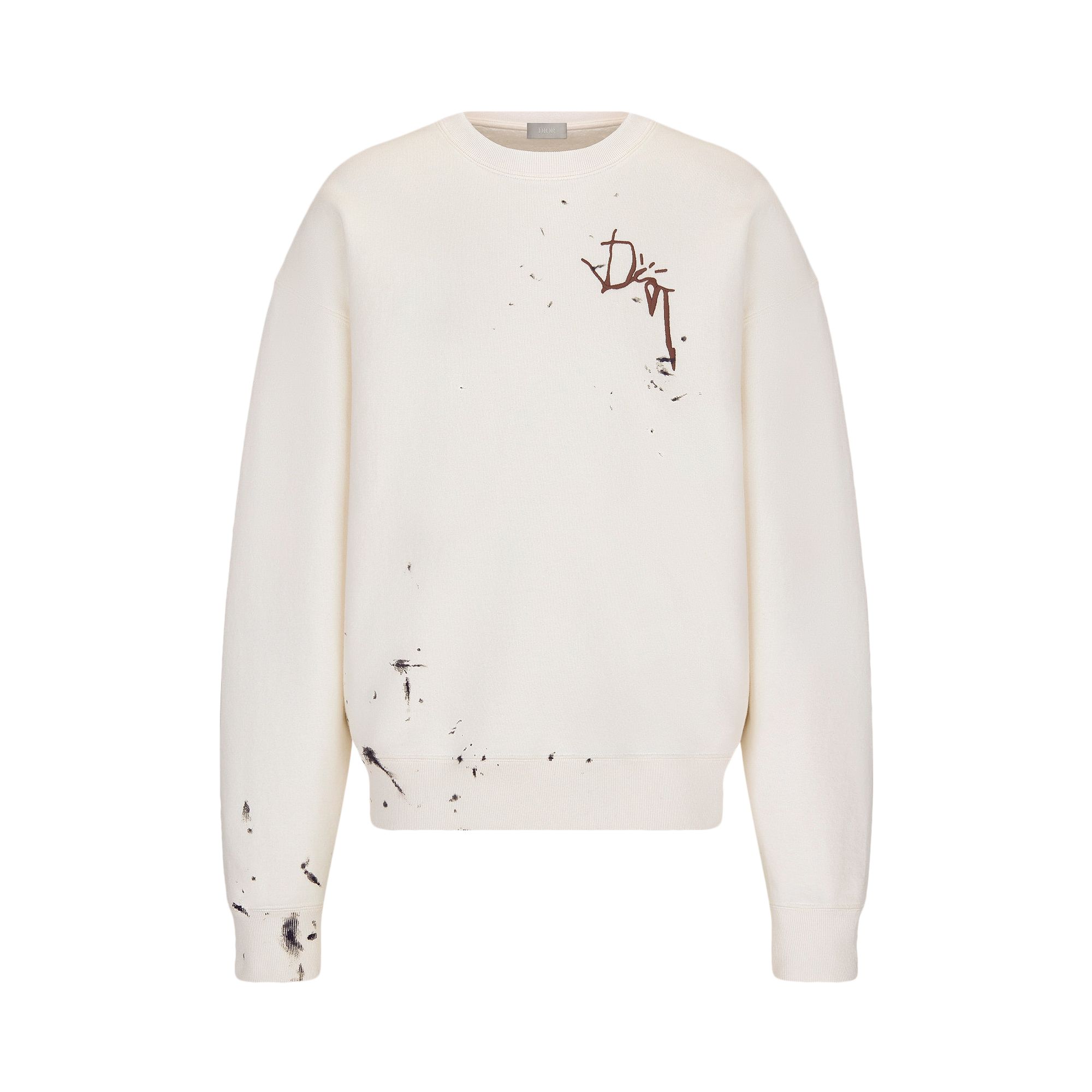 Pre-owned Dior X Cactus Jack Oversized Sweatshirt 'white'