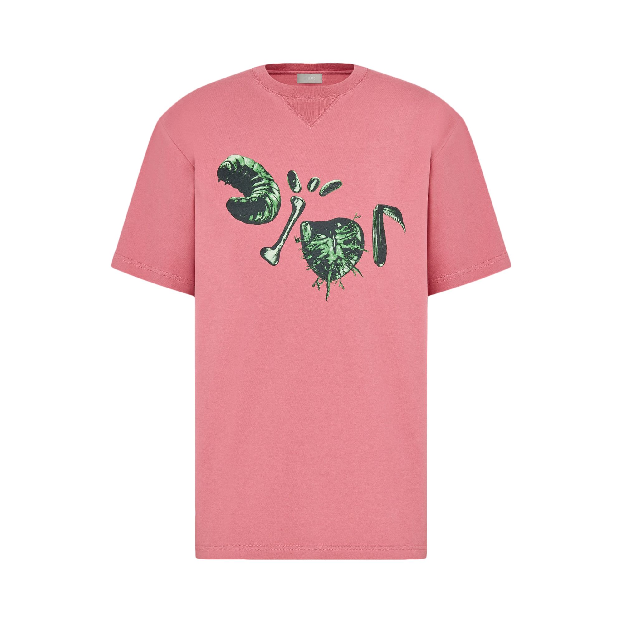 Pre-owned Dior X Cactus Jack Oversized T-shirt 'pink'