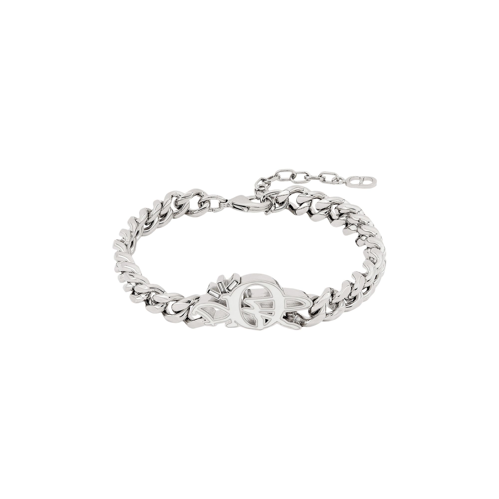 Pre-owned Dior X Cactus Jack Chain Link Bracelet 'silver' | Men's Size Onesize