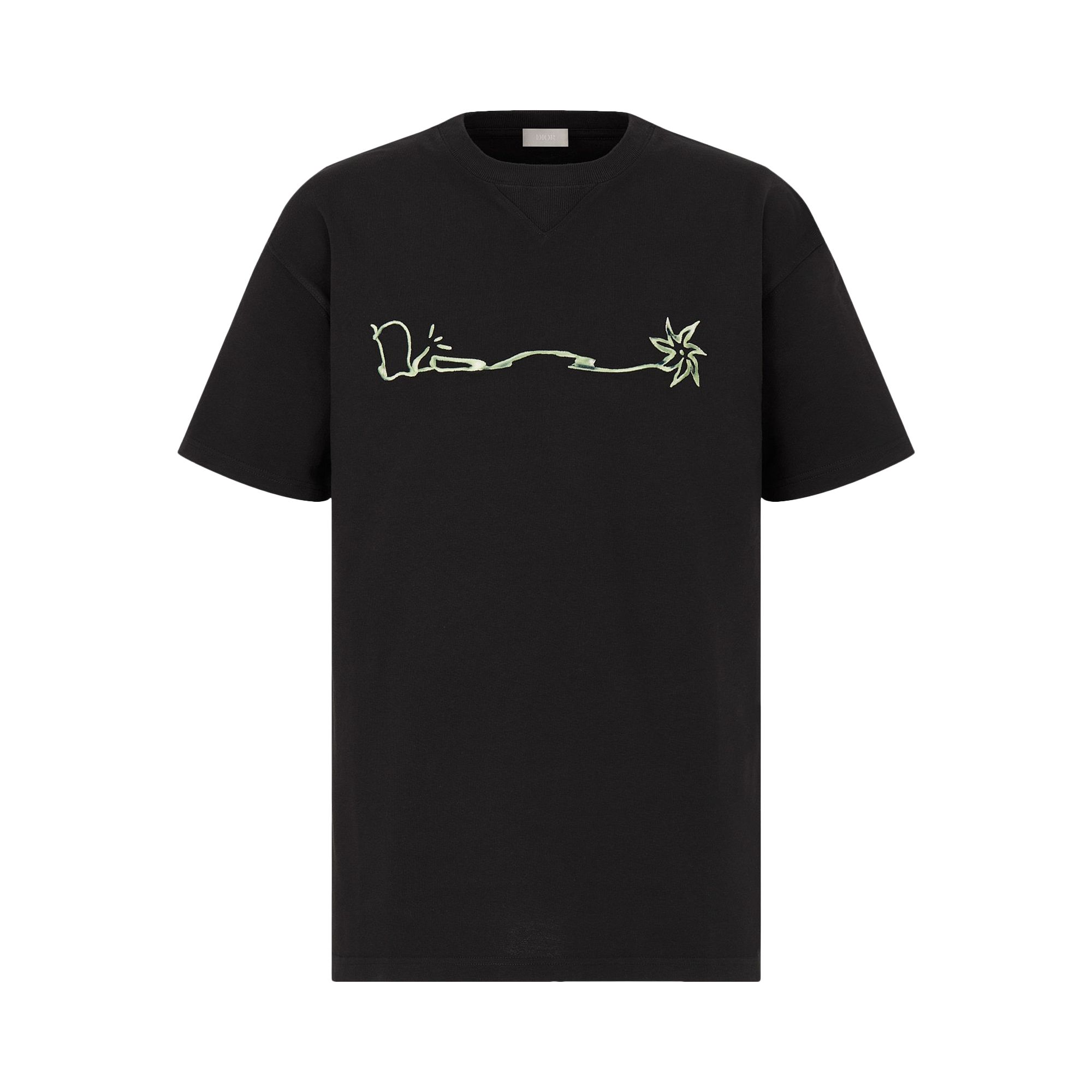 DIOR DIOR X CACTUS JACK OVERSIZED T-SHIRT 'BLACK'