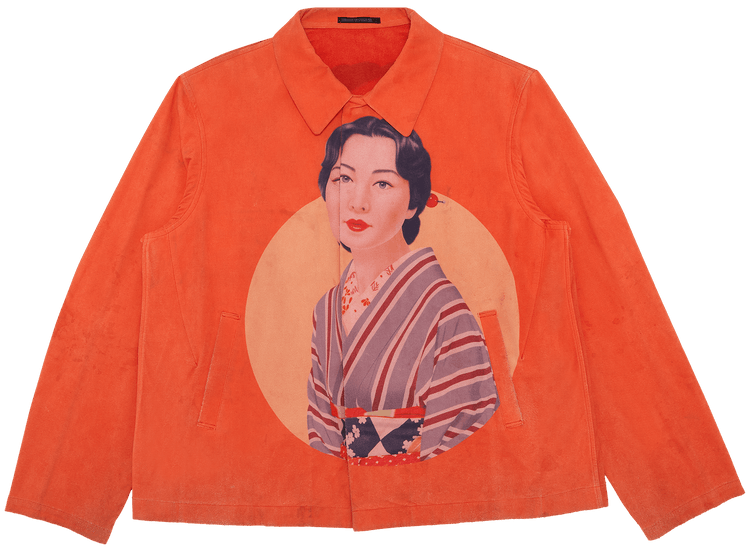 サ*ン様 YOHJI YAMAMOTO ORANGE WOMAN LADY2 C Yohji Yamamoto | GOAT