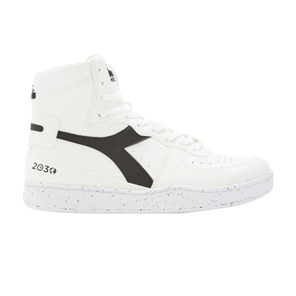 Diadora Mi Basket 2030 'White Black' | Men's Size 4 - 201-179038-C0351