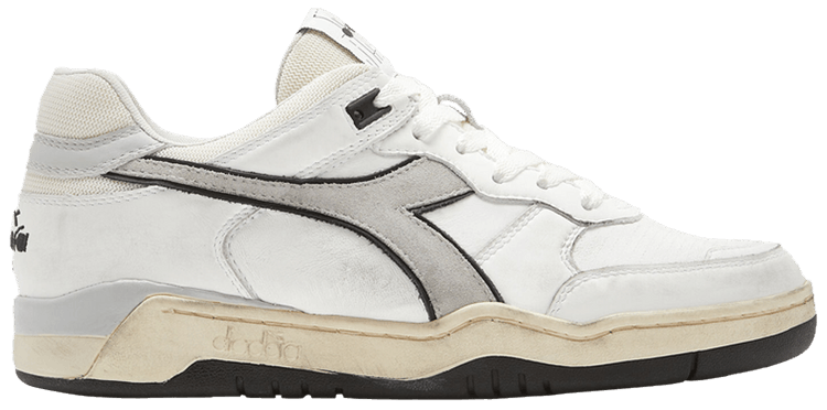 Diadora B560 Made In Italy Used Italia   White Aluminum