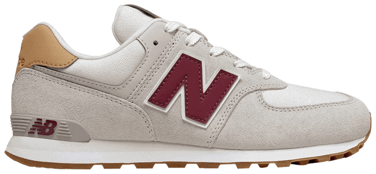 New Balance 574 Big Kid Timberwolf Grey Oak