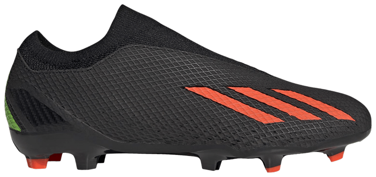 X Speedportal.3 Laceless FG 'Black Solar Red'