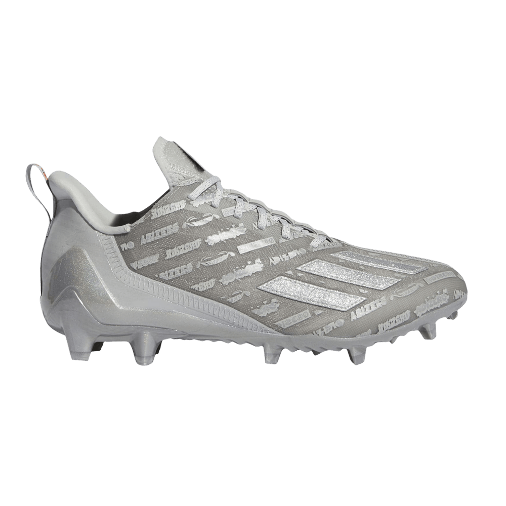 Grey adidas cleats