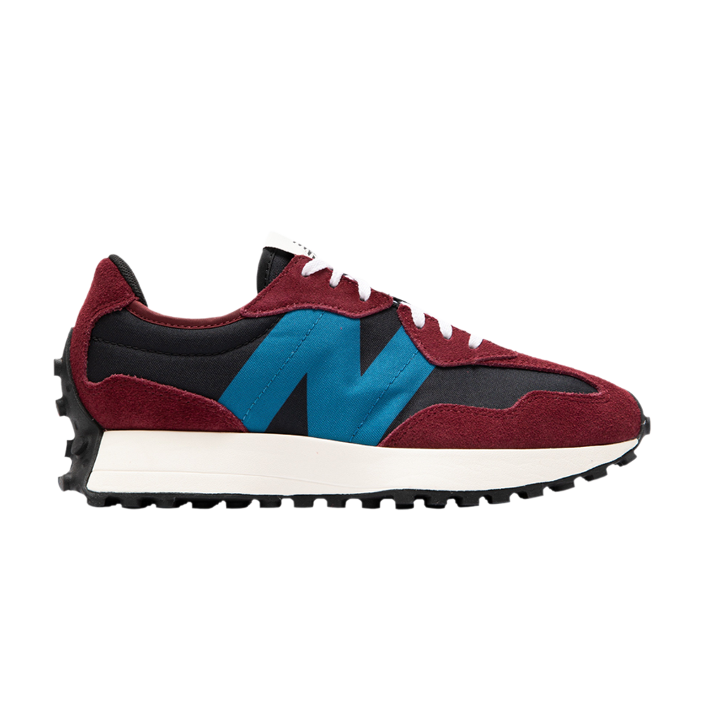 Pre-owned New Balance Wmns 327 'burgundy Light Rouge Wave' In Red