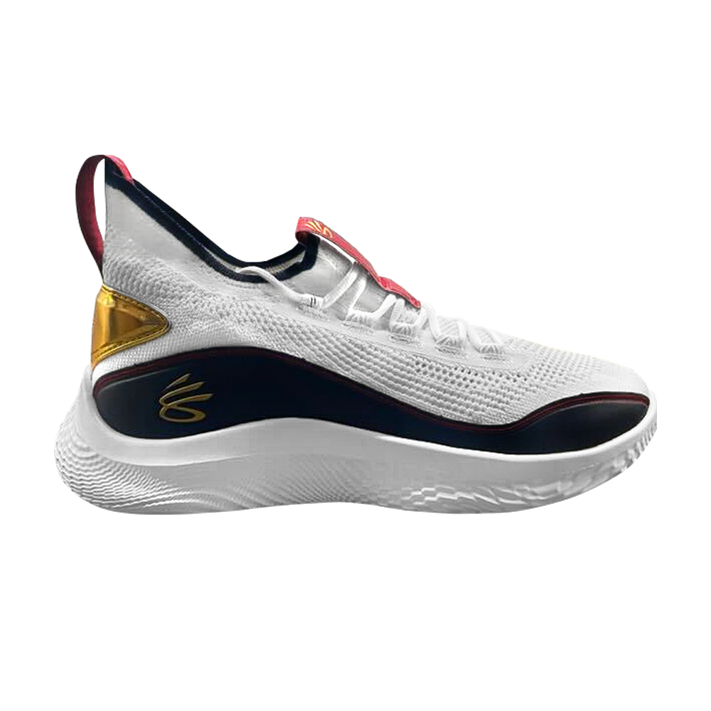 Pre-owned Curry Brand Curry 8 Tb 'white Black Gold'