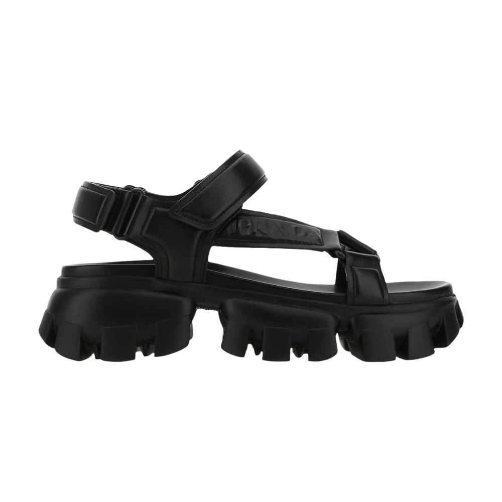 Pre-owned Prada Wmns Nastro Sandal 'black'