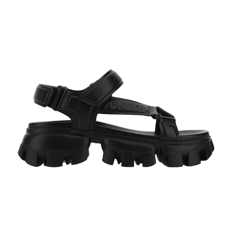 Buy Prada Wmns Nastro Sandal Black 1X832M 038 F0002 GOAT AU