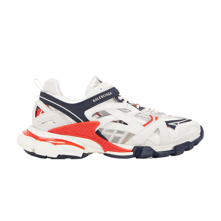 Buy Balenciaga Track.2 Sneaker White Blue Red 568614 W3AE2 1248 GOAT CA