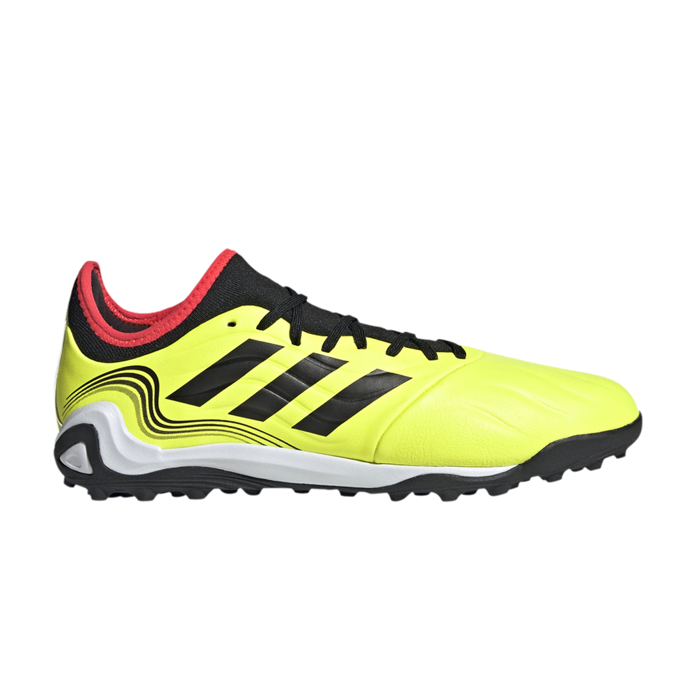 Pre-owned Adidas Originals Copa Sense.3 Tf 'game Data Pack' In Yellow