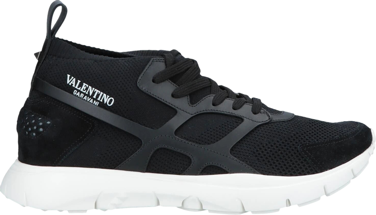 Valentino Sound High Sock Sneaker 'Black'
