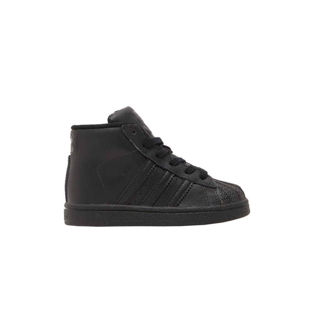 Pre-owned Adidas Originals Adidas Pro Model I 'triple Black' | Infant Size 4