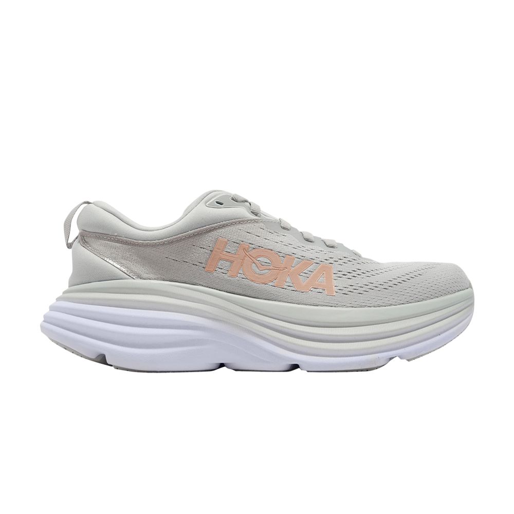 Hoka One One Wmns Bondi 8 'Harbor Mist' | Grey | Women's Size 6