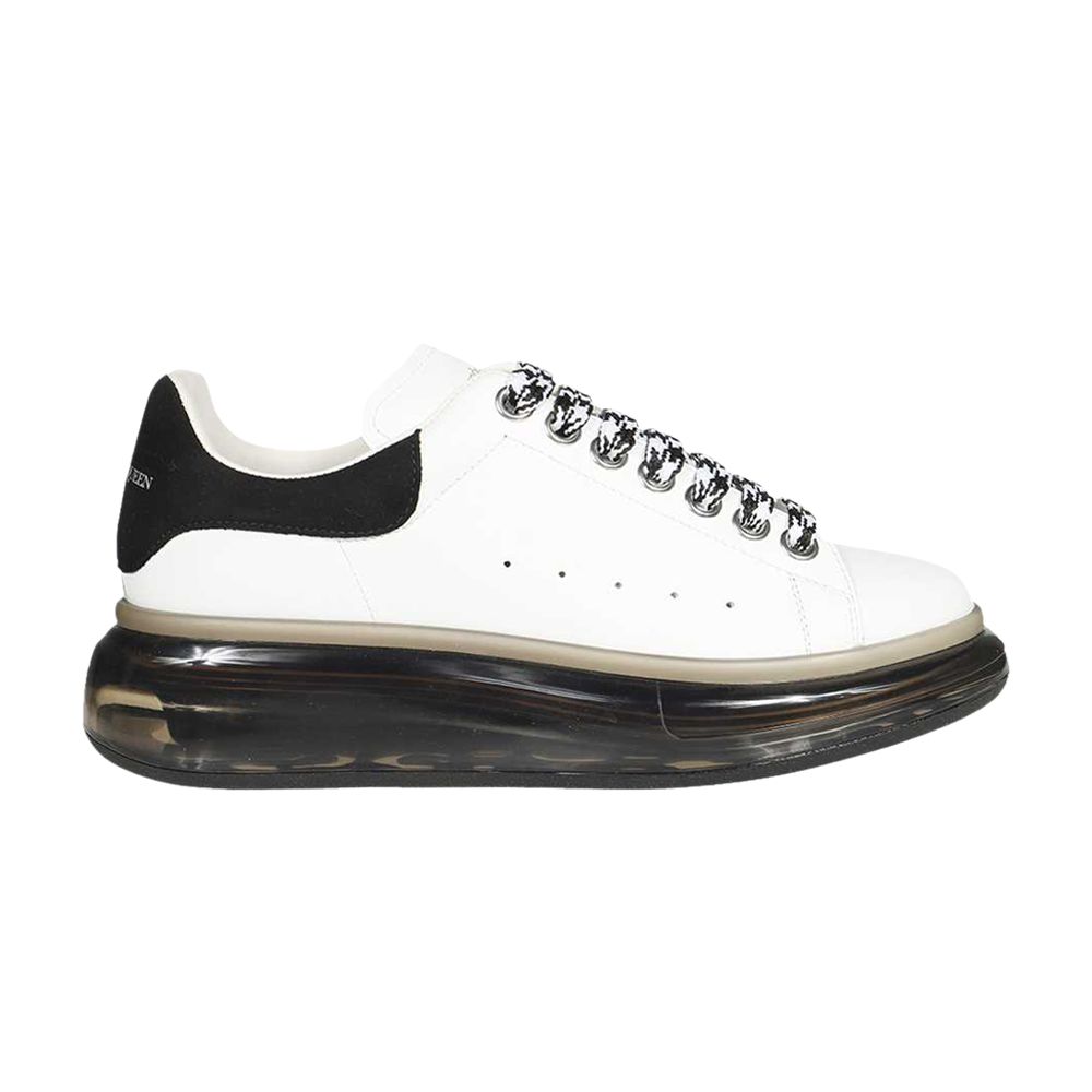 Pre-owned Alexander Mcqueen Wmns Oversized Sneaker 'white Black' | Women's Size 35.5