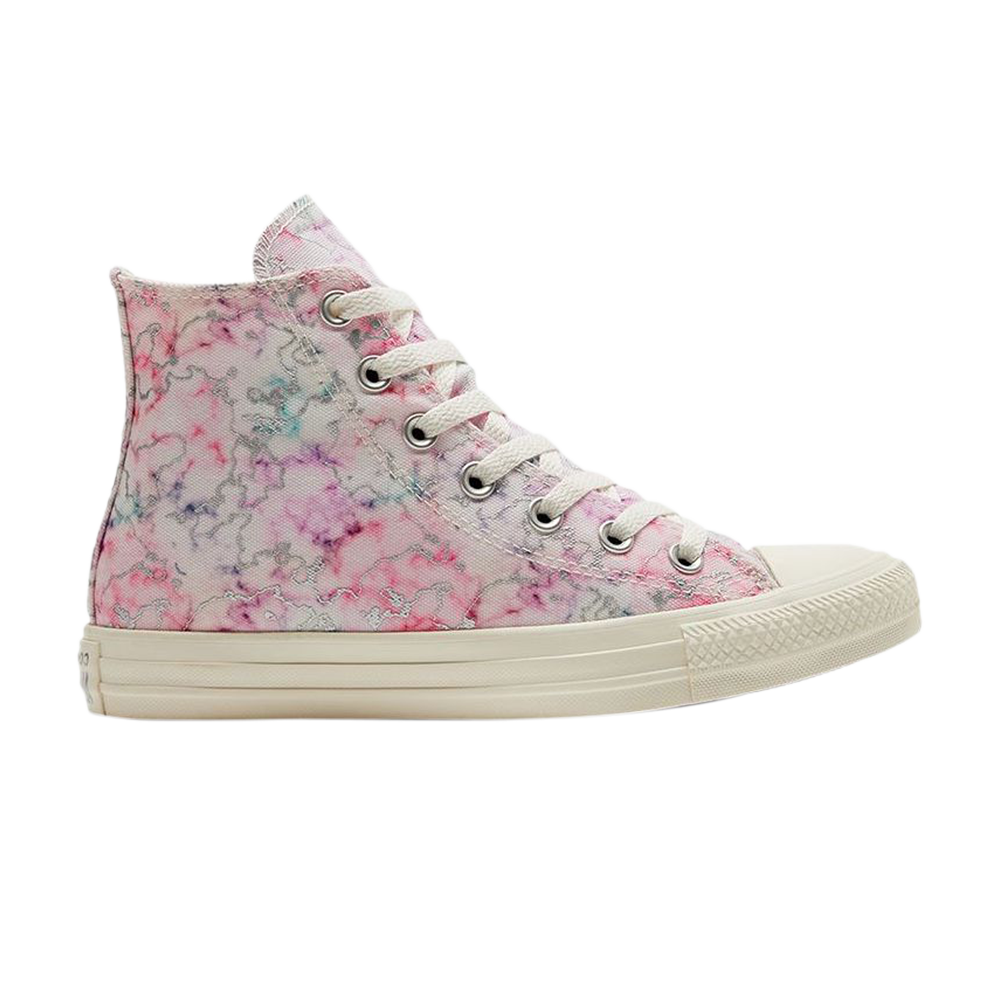 Pre-owned Converse Wmns Chuck Taylor All Star High 'tie-dye - Pink'