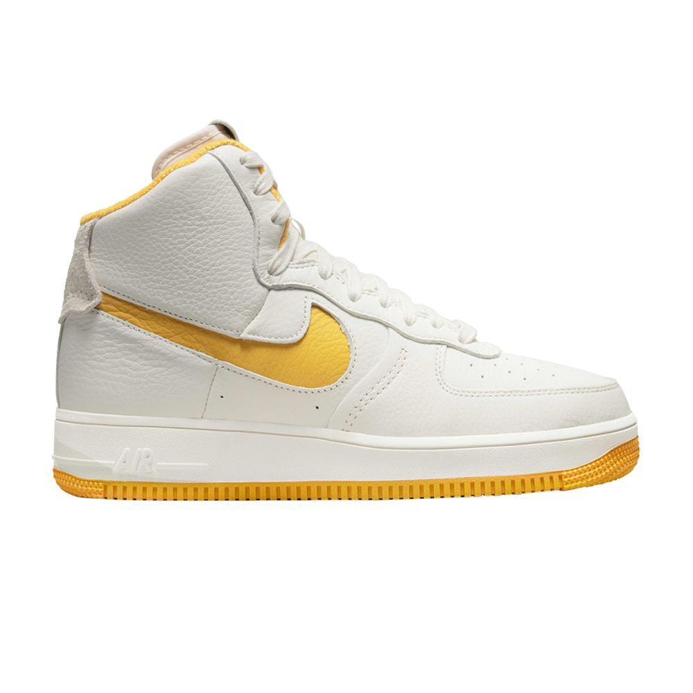 Pre-owned Nike Wmns Air Force 1 Sculpt 'phantom Yellow Ochre' In Cream