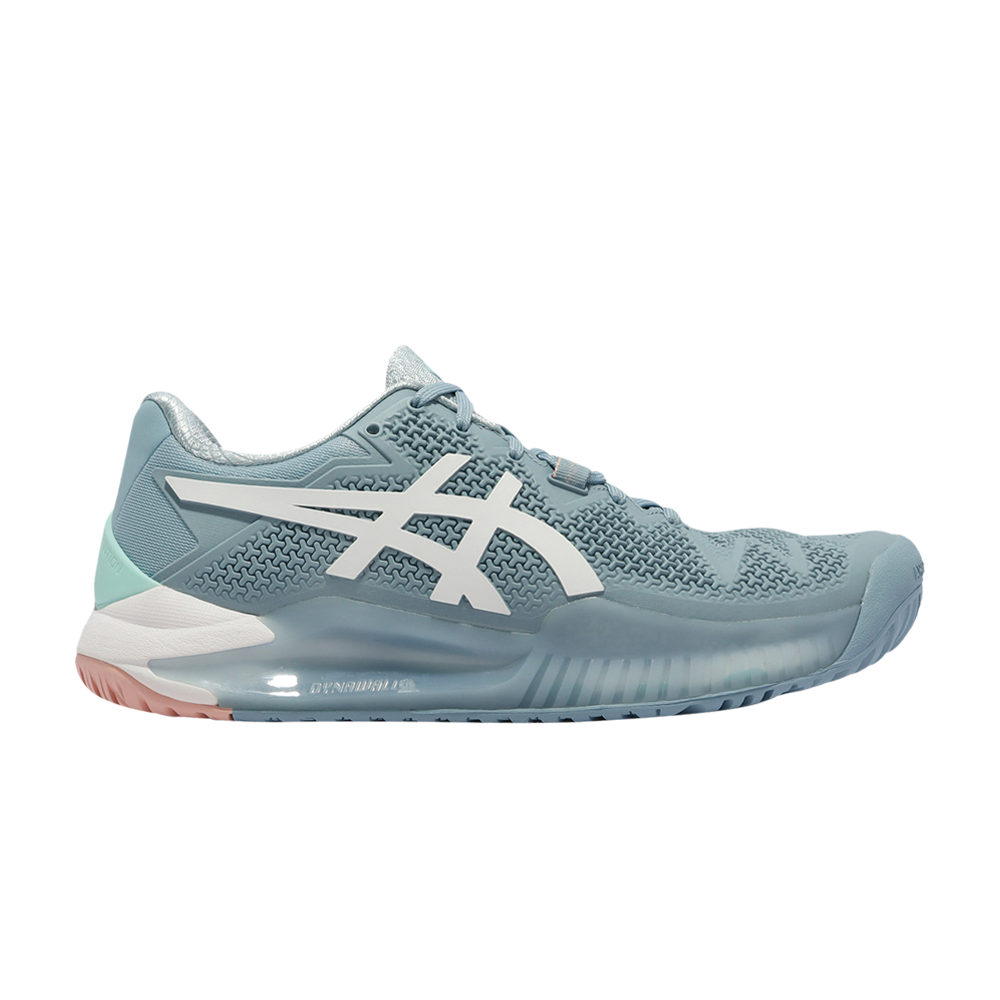 Pre-owned Asics Wmns Gel Resolution 8 'smoke Blue'