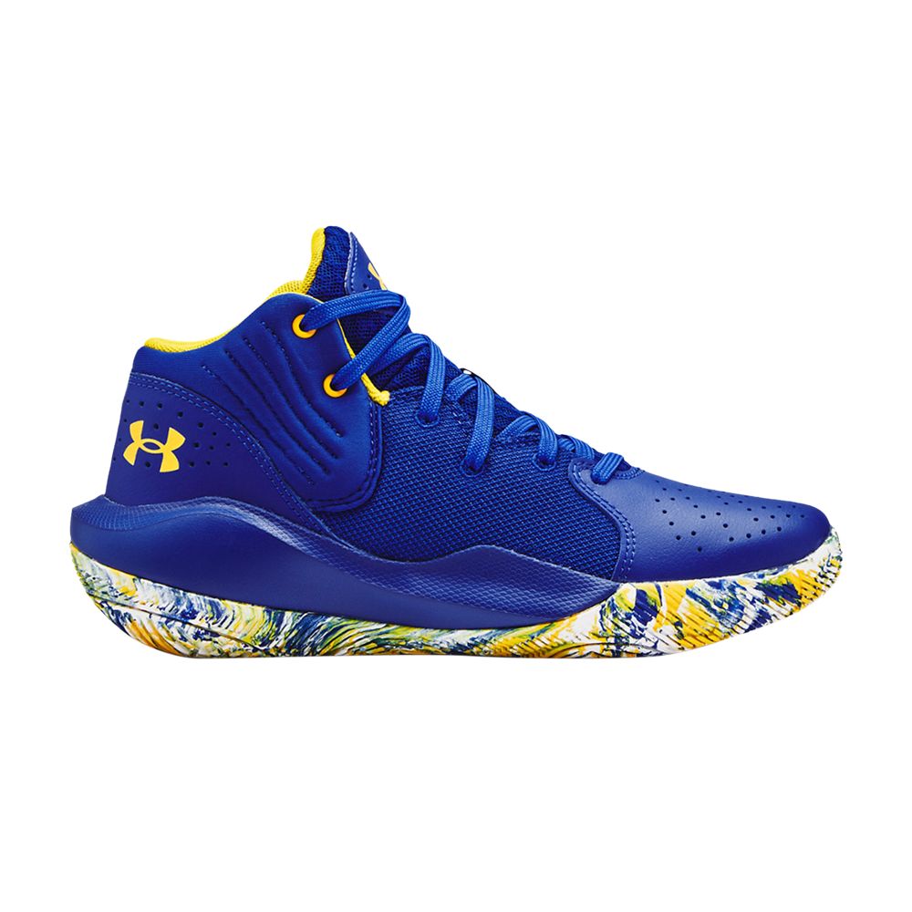 Under Armour Jet '21 GS 'Royal' | Blue | Kid's Size 6 - 3024794-400