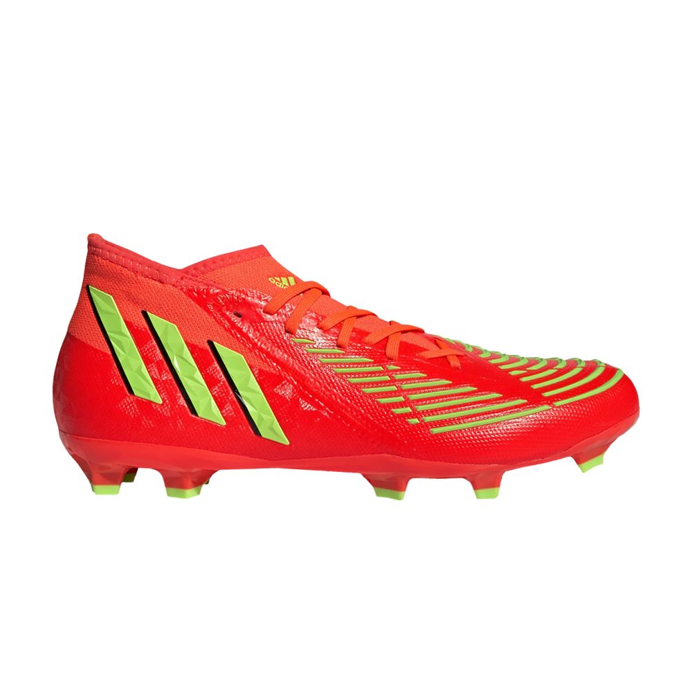 Pre-owned Adidas Originals Predator Edge.2 Fg 'game Data Pack' In Red