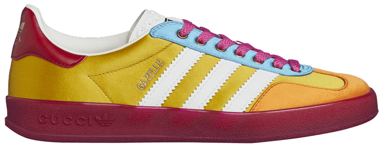 Gucci x Wmns Gazelle 'Yellow White Red'