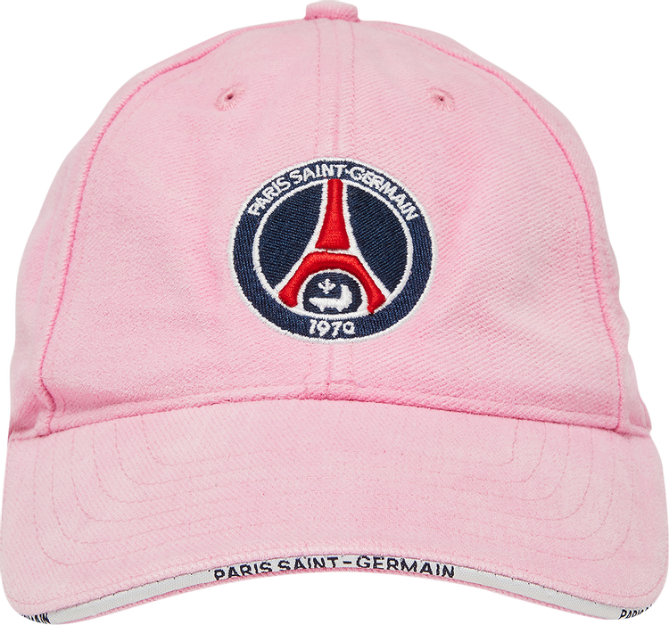 Vintage Paris Saint-Germain Embroidered Logo Cap 'Pink'