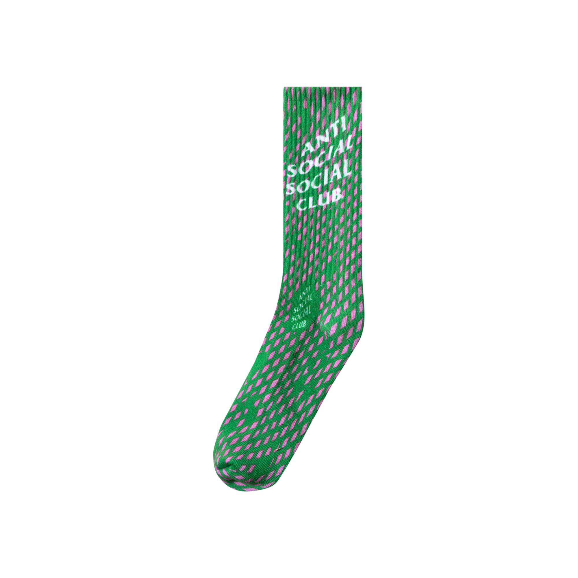 Anti Social Social Club Tokyo 1997 Socks 'Green' | Men's Size Onesize