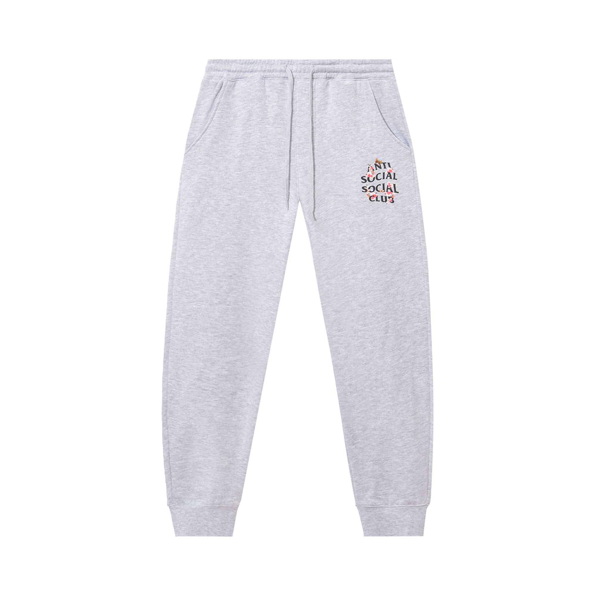 Anti Social Social Club Kkoch Sweatpants 'Heather Grey' | Men's Size 2XL