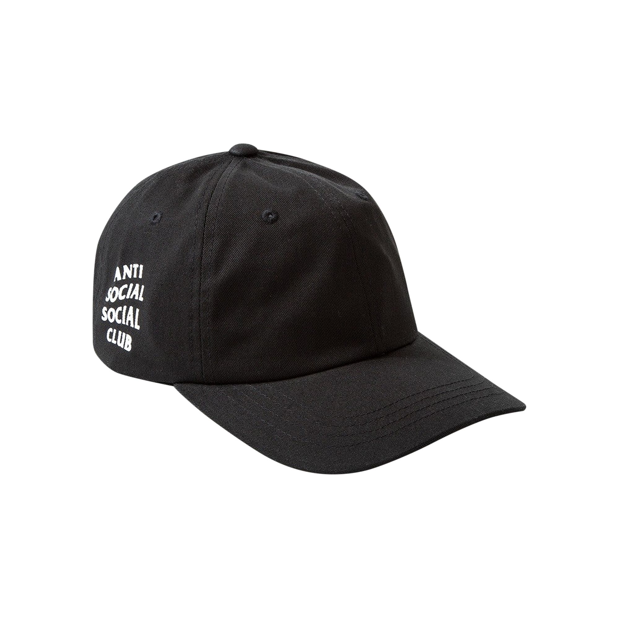 Pre-owned Anti Social Social Club Weird Cap 'black' | Men's Size Onesize