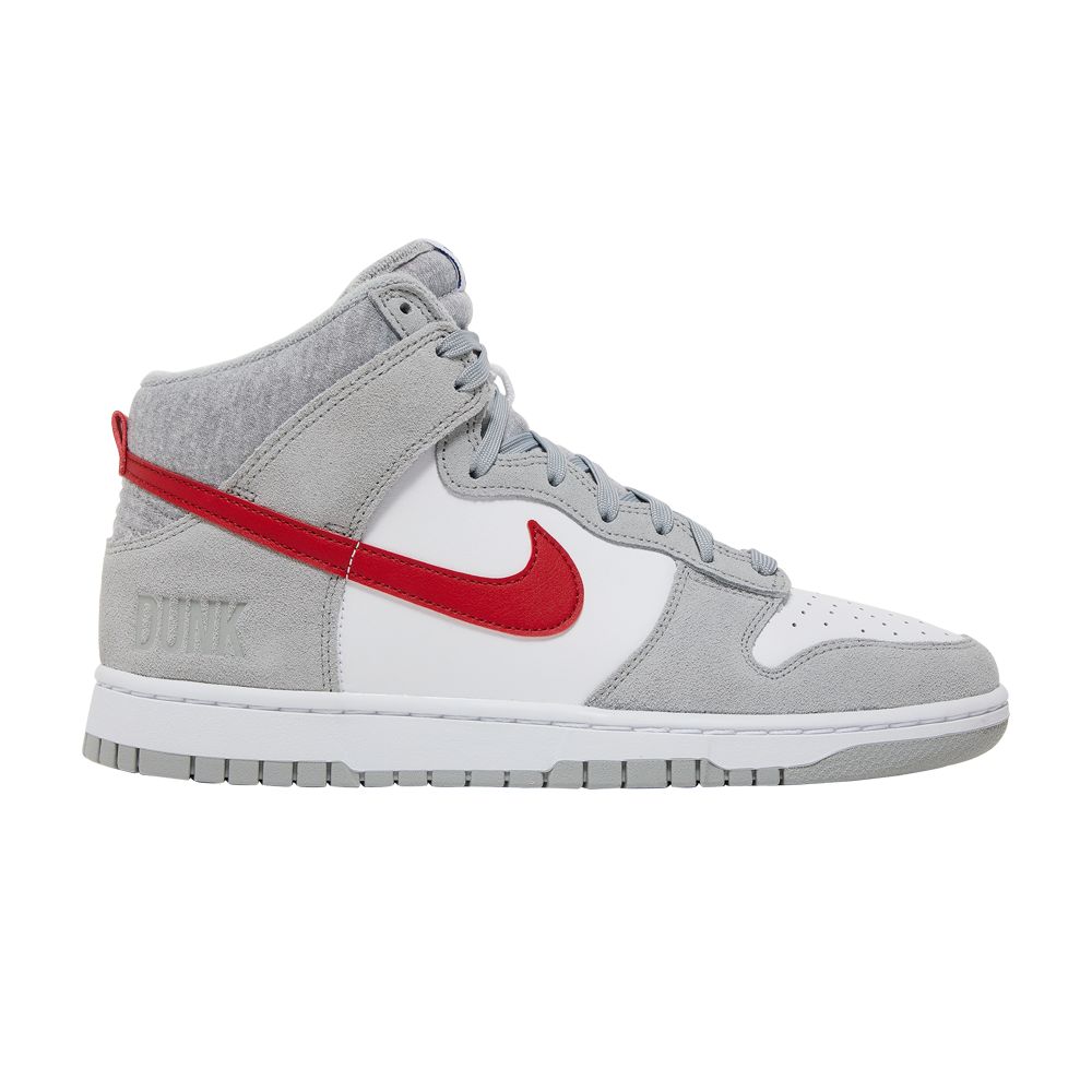 Nike Dunk High SE 'Athletic Club - Light Smoke Grey Gym Red' | Men's Size 8