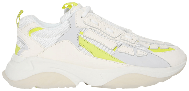 Amiri Bone Runner 'White Neon Yellow'