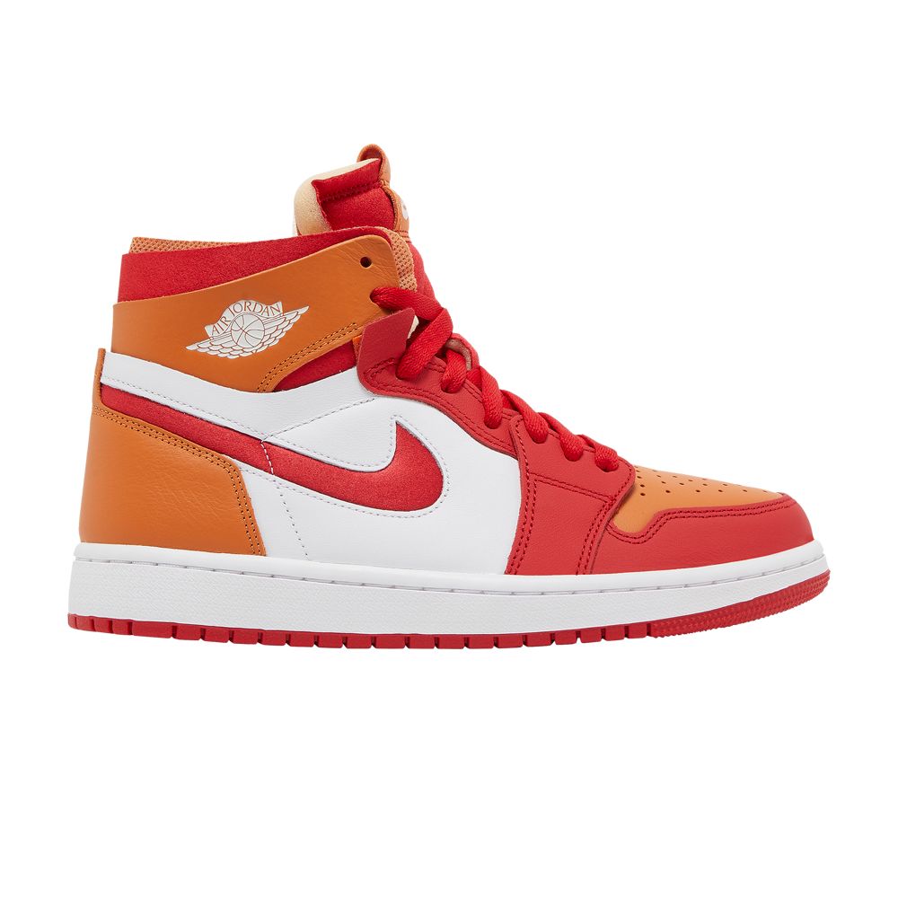 Wmns Air Jordan 1 Zoom Air Comfort 'Fire Red Hot Curry' | Women's Size 10