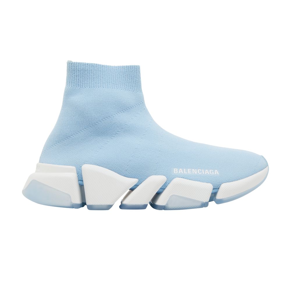 Pre-owned Balenciaga Wmns Speed 2.0 Sneaker 'indigo' | Blue | Women's Size 35