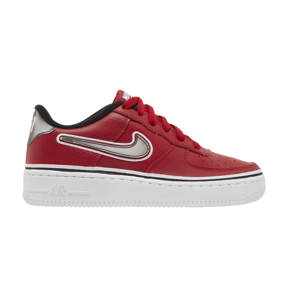 Pre-owned Nike Air Force 1 Lv8 Sport Gs 'varsity Red' | Kid's Size 7