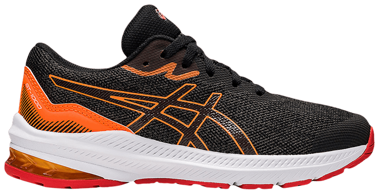 Asics GT 1000 11 GS Graphite Grey Fiery Red