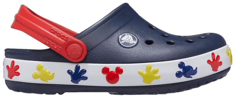 Disney x Crocs Classic Clog Toddler Fun Lab Mickey Lights   Navy